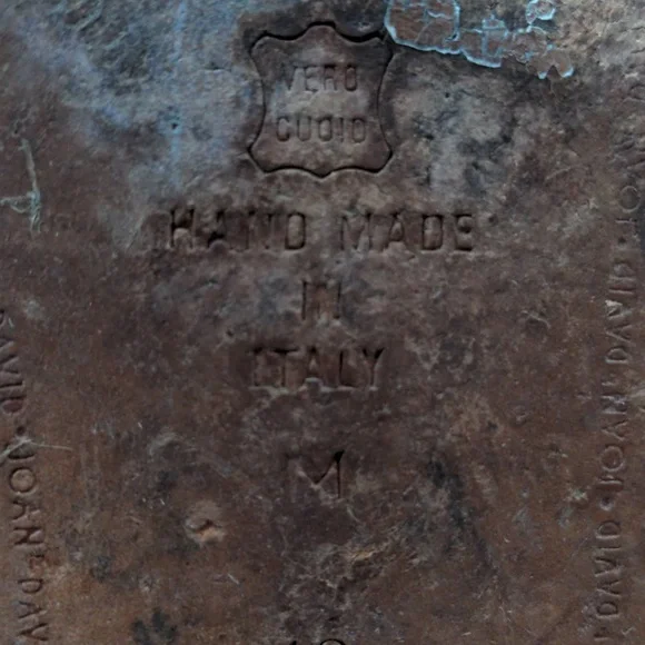 Vintage Made in Italy Woven Leather Flats - Picture 9 of 10